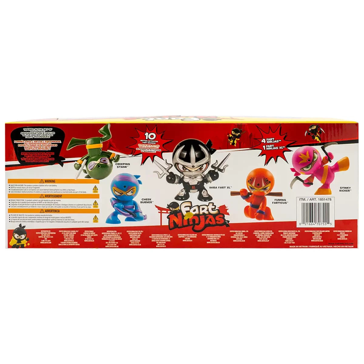 Funrise Fart Ninjas 5 Pack - Farty Pack