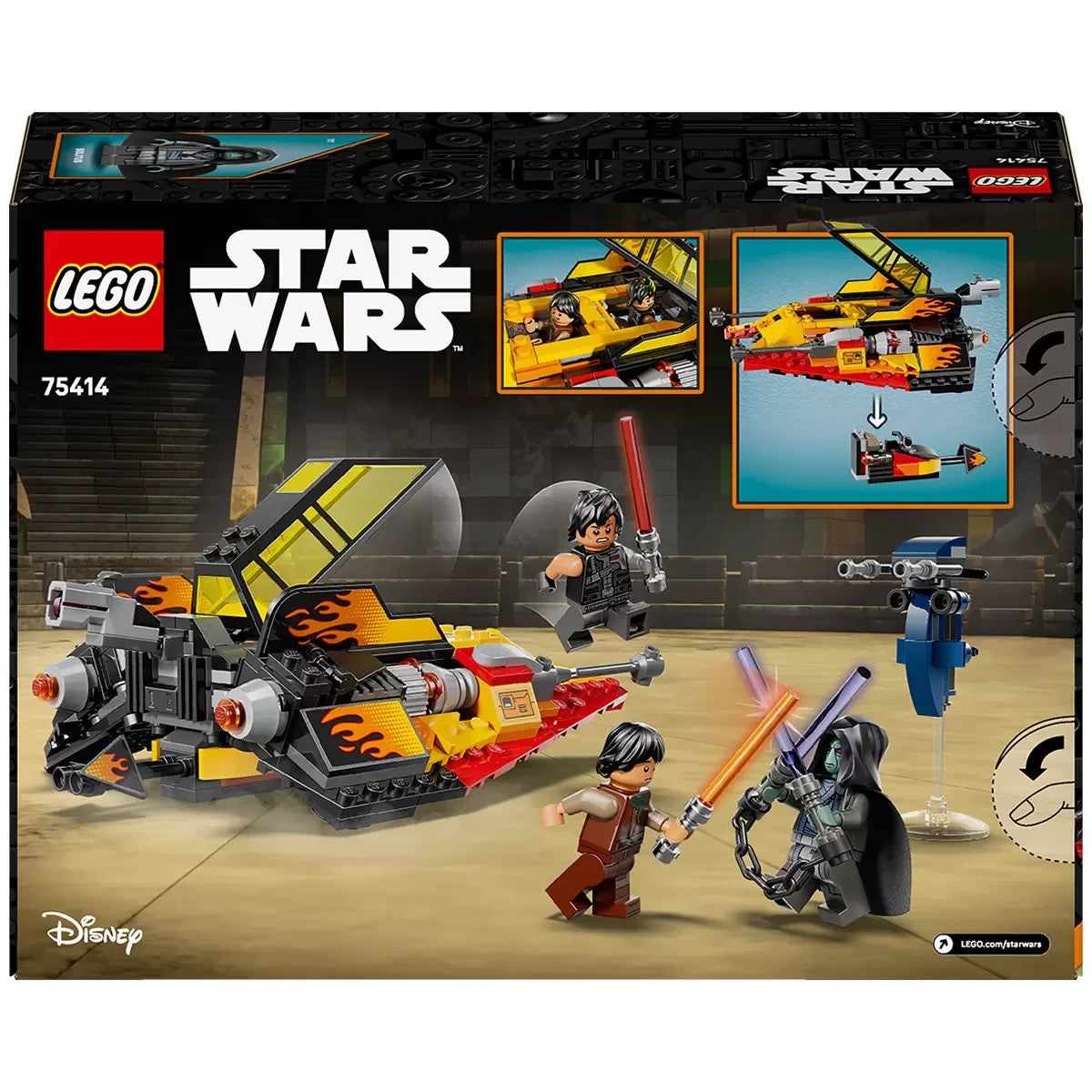 LEGO Star Wars 75414: The Force Burner Snowspeeder NEW