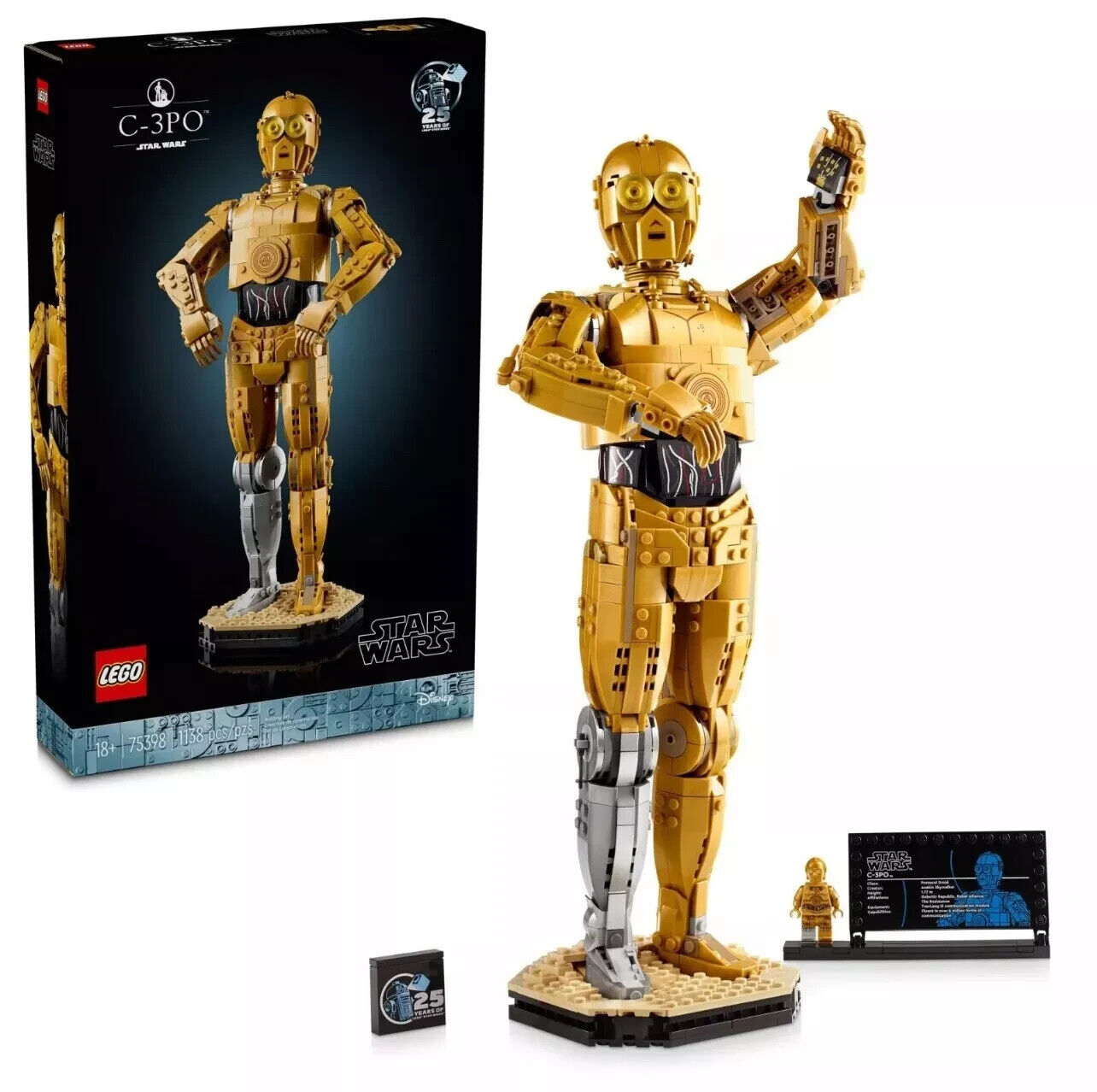 LEGO Star Wars 75398 C-3PO Brand New