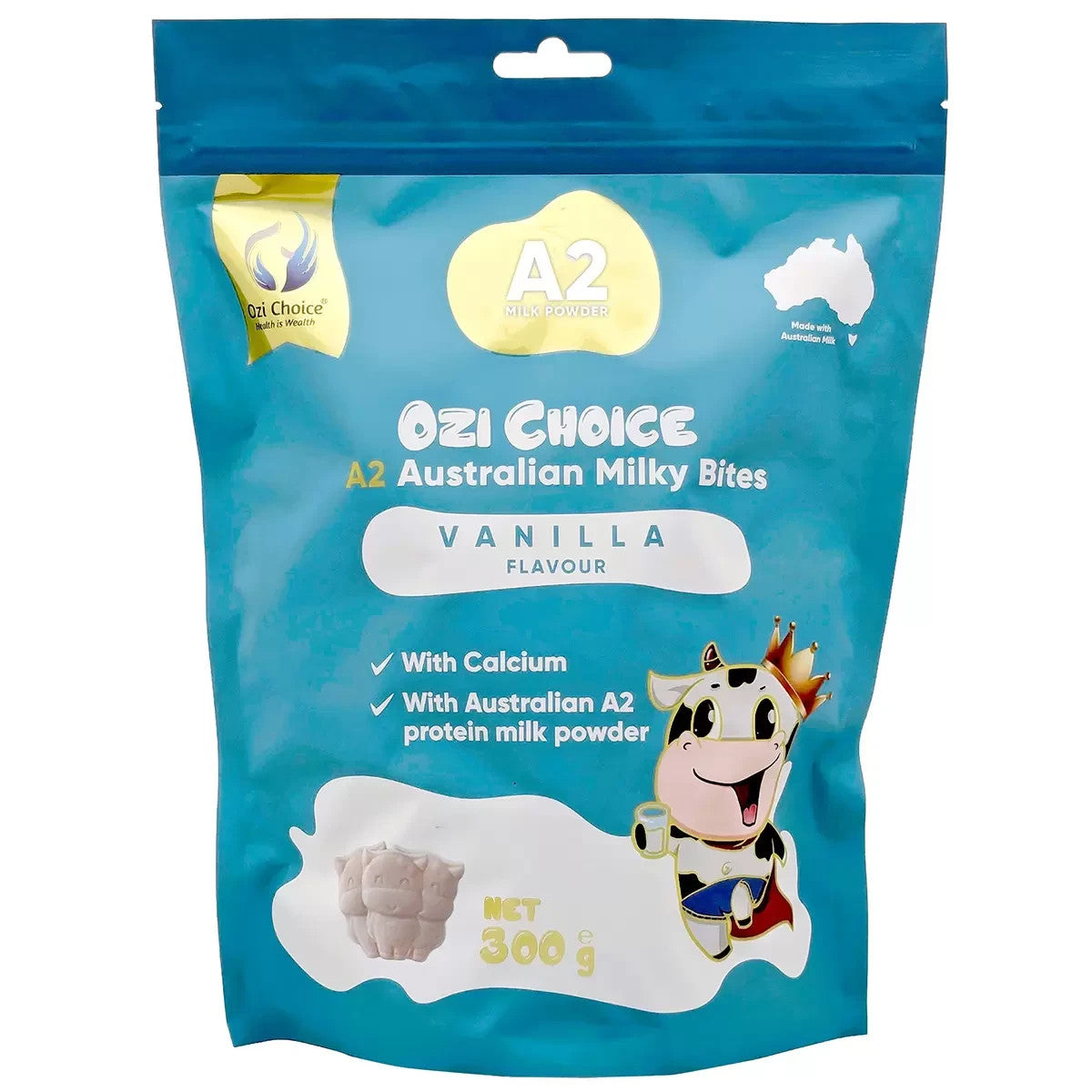 Ozi Choice A2 Australian Milky Bites 300g Vanilla