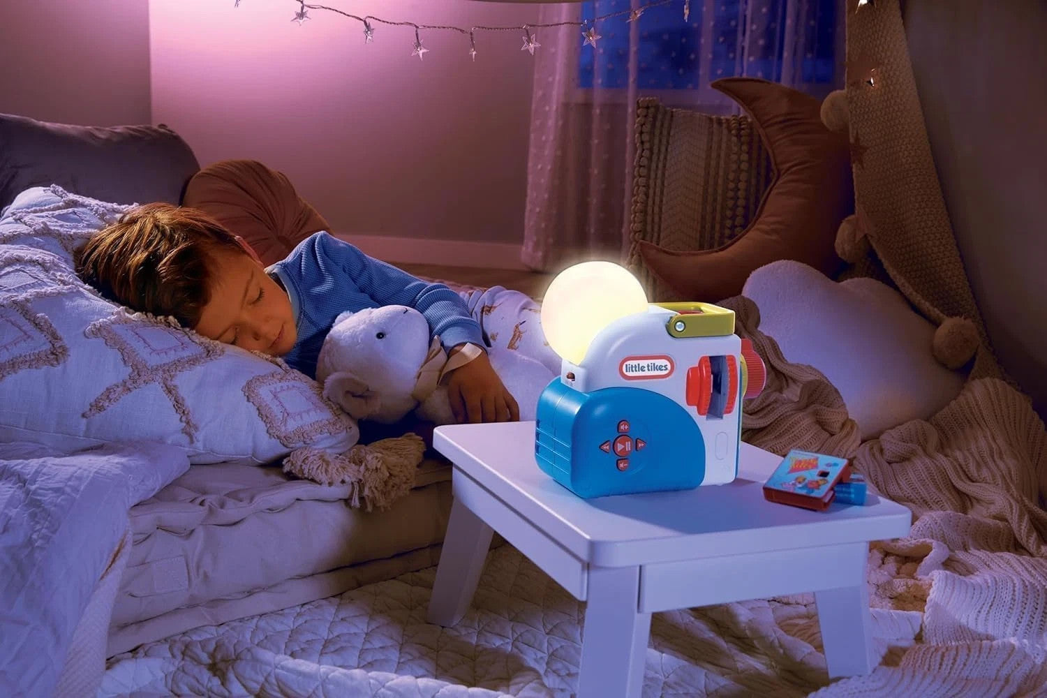 Story Dream Machine Starter Pack with 3 Classic Fairytale Stories - Light, Sound