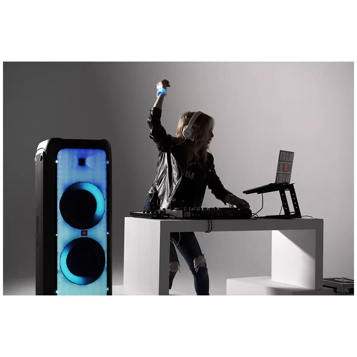 JBL PartyBox 1000 Bluetooth Party Speaker with Full Panel Lights Effects