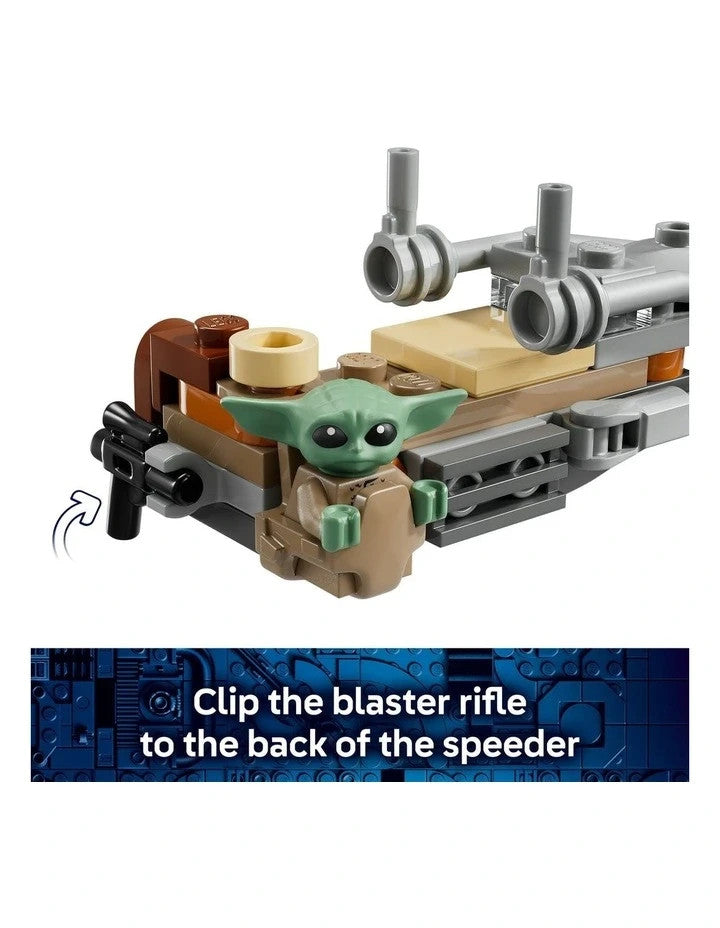 LEGO Star Wars 75436 Mandalorian Grogu Speeder Bike NEW SEALED Free Shipping