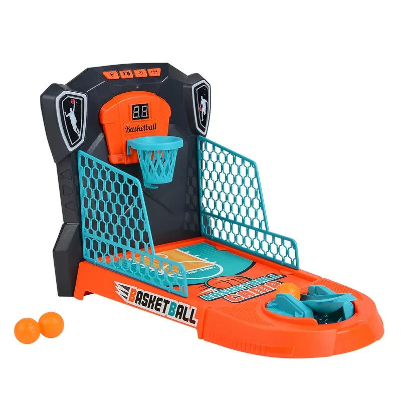 Shoot-A-Basket Mini Table Top Basketball Game with Lights Sounds and Score Toy