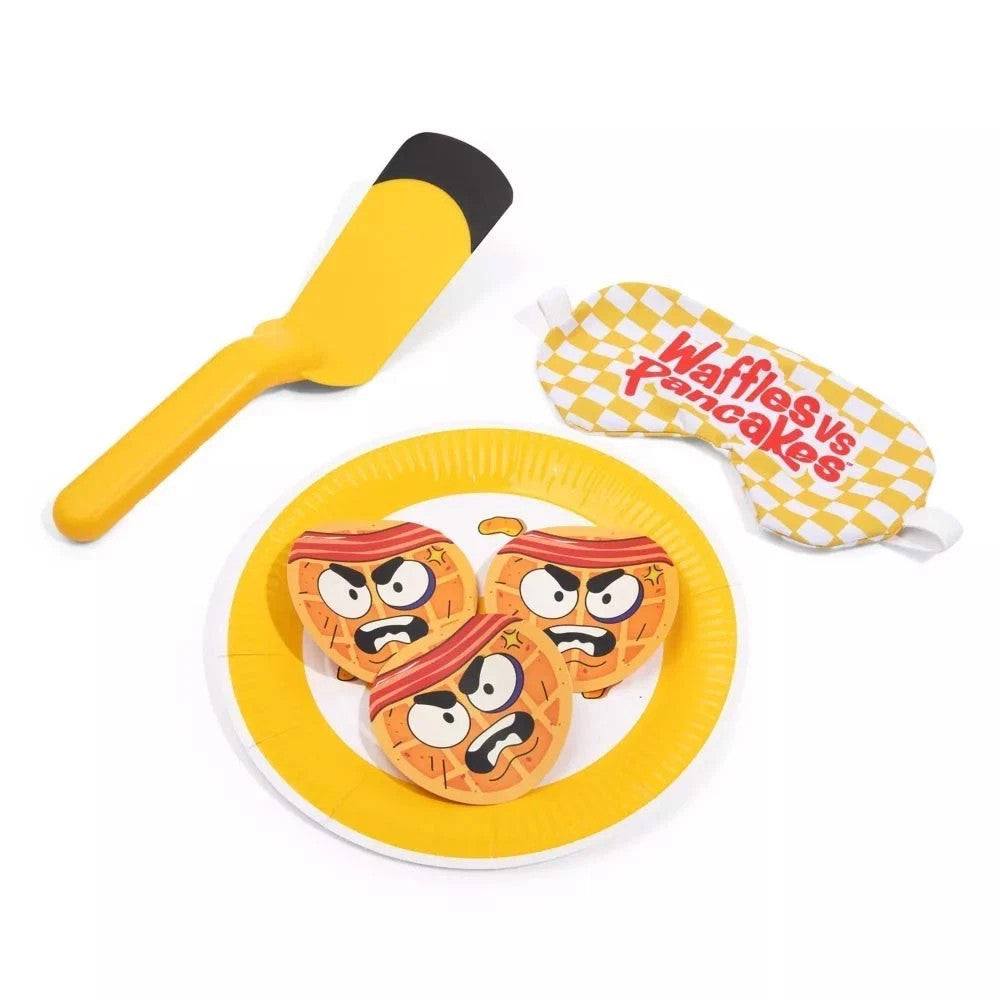 Waffles vs Pancakes - Board Game 2+ Players Age 8+ Teams Play
