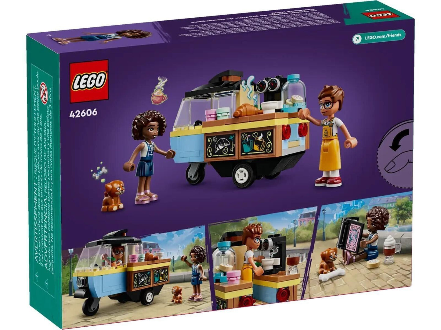 LEGO 42606 Friends Mobile Bakery Food Cart Brand new and sealed