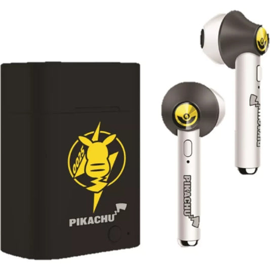 Pokemon True Wireless Earphones TWS with Charging Case Supports Google Assistant