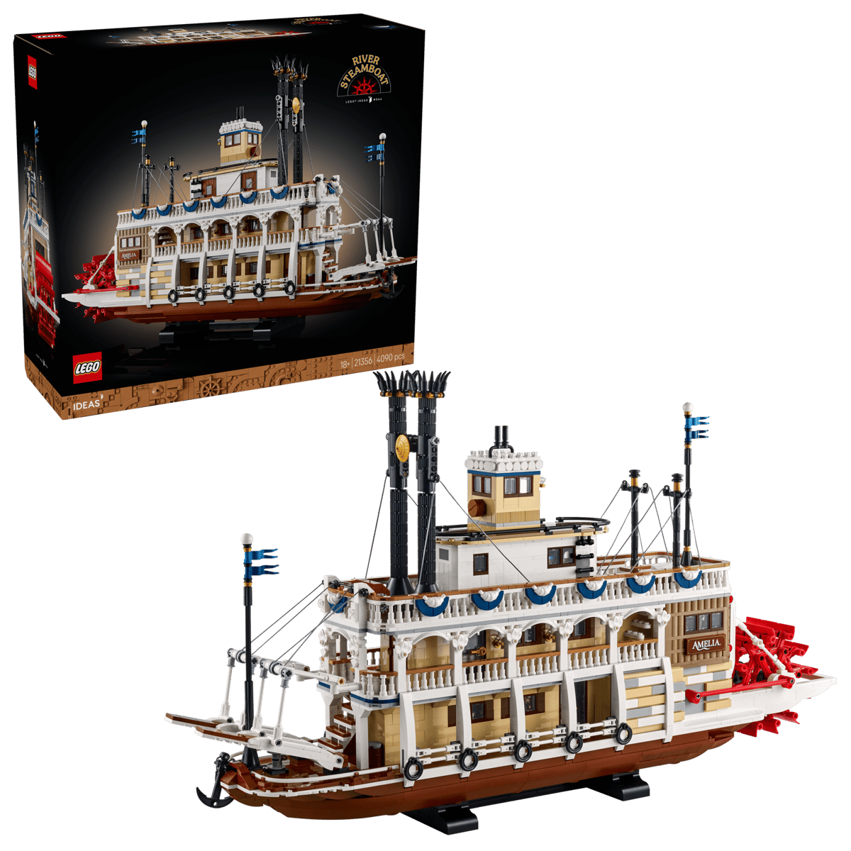 LEGO 21356 Ideas River Steamboat Brand New & Sealed