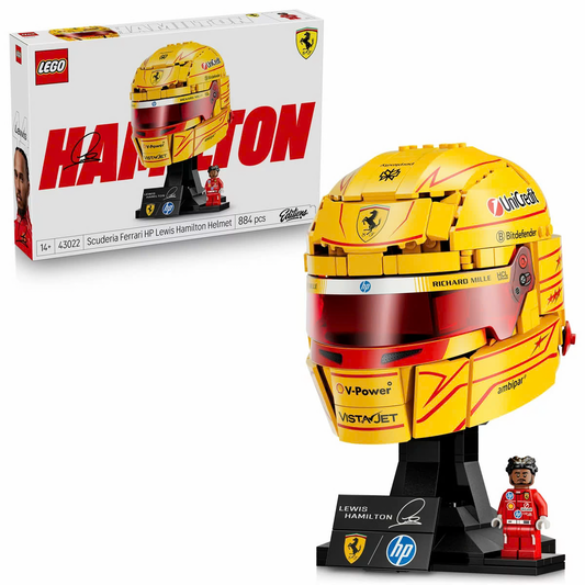 LEGO Editions: Scuderia Ferrari HP Lewis Hamilton Helmet (43022), LEGO Ideas,