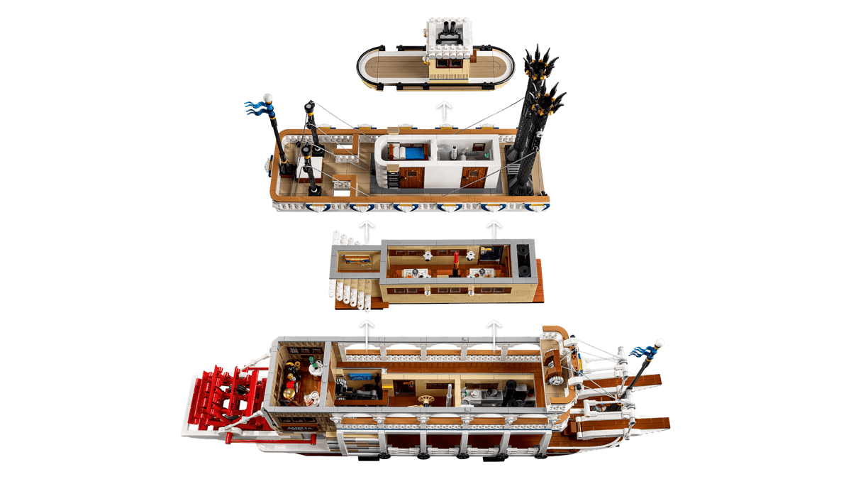 LEGO 21356 Ideas River Steamboat Brand New & Sealed