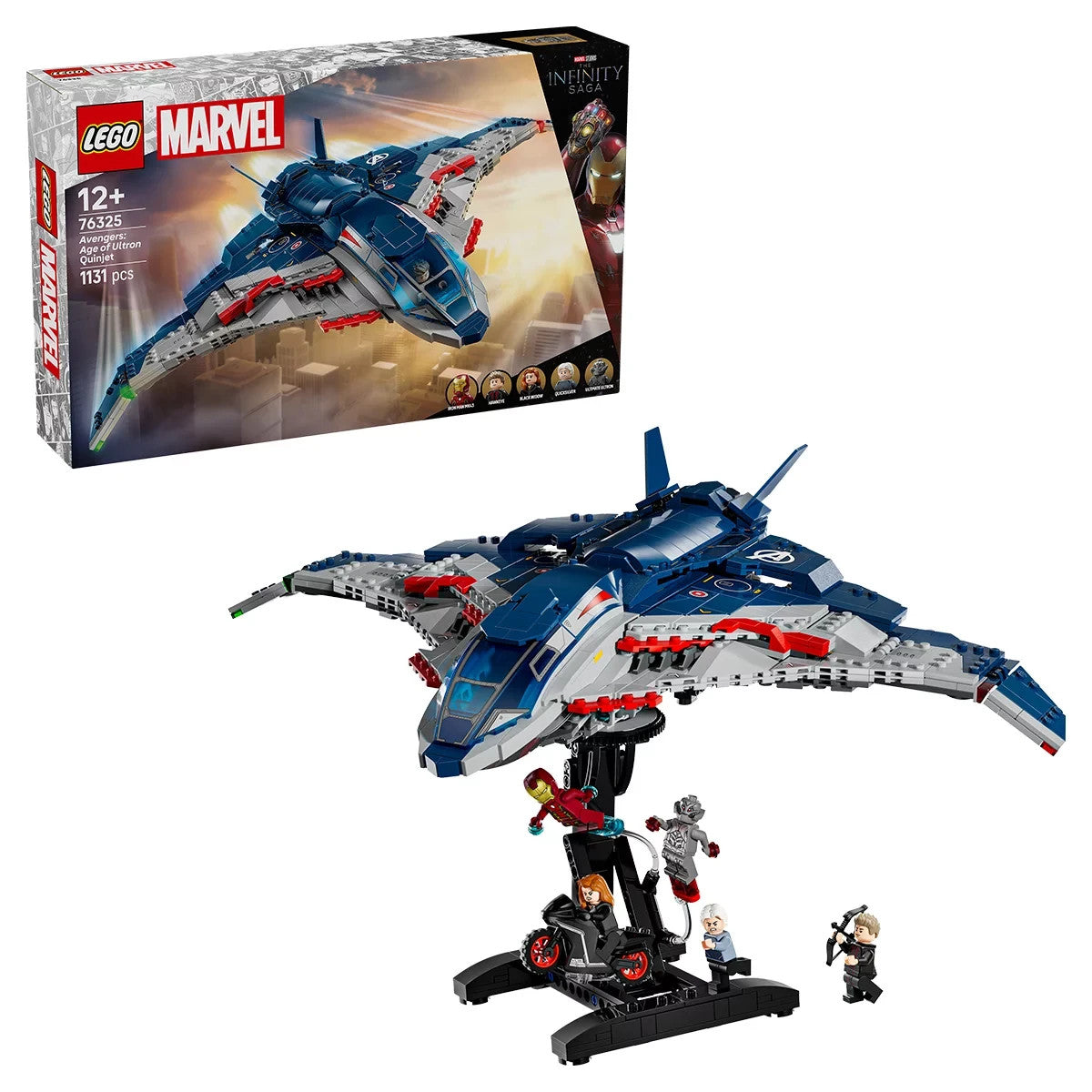 LEGO Marvel 76325: Avengers: Age of Ultron Quinjet