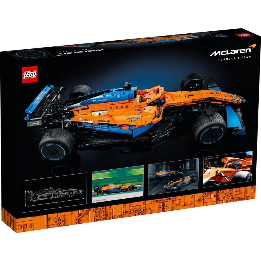 NEW LEGO Technic McLaren Formula 1 Team 2022 Race Car 42141 F1