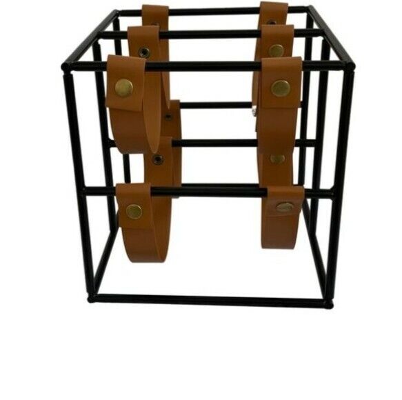 Kit Out Classic Black 23cm Wine Rack Assemble in 30 mins Brand New