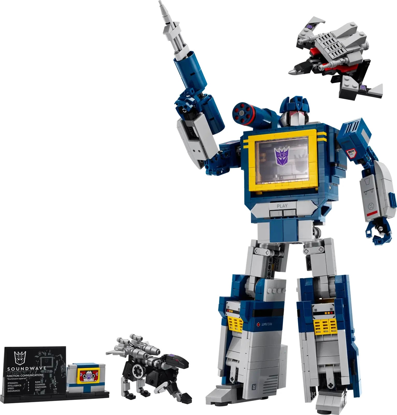 LEGO 10358 ICONS | Transformers: Soundwave Brand New Sealed