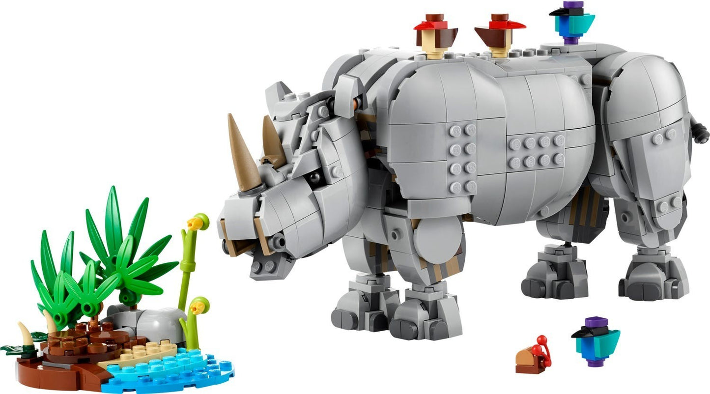 LEGO Creator 31171 - Majestic Rhino with Birds 3-in-1