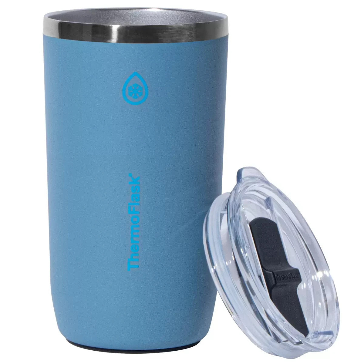 Thermoflask Coffee Mugs 2 Piece Set – Teal Black