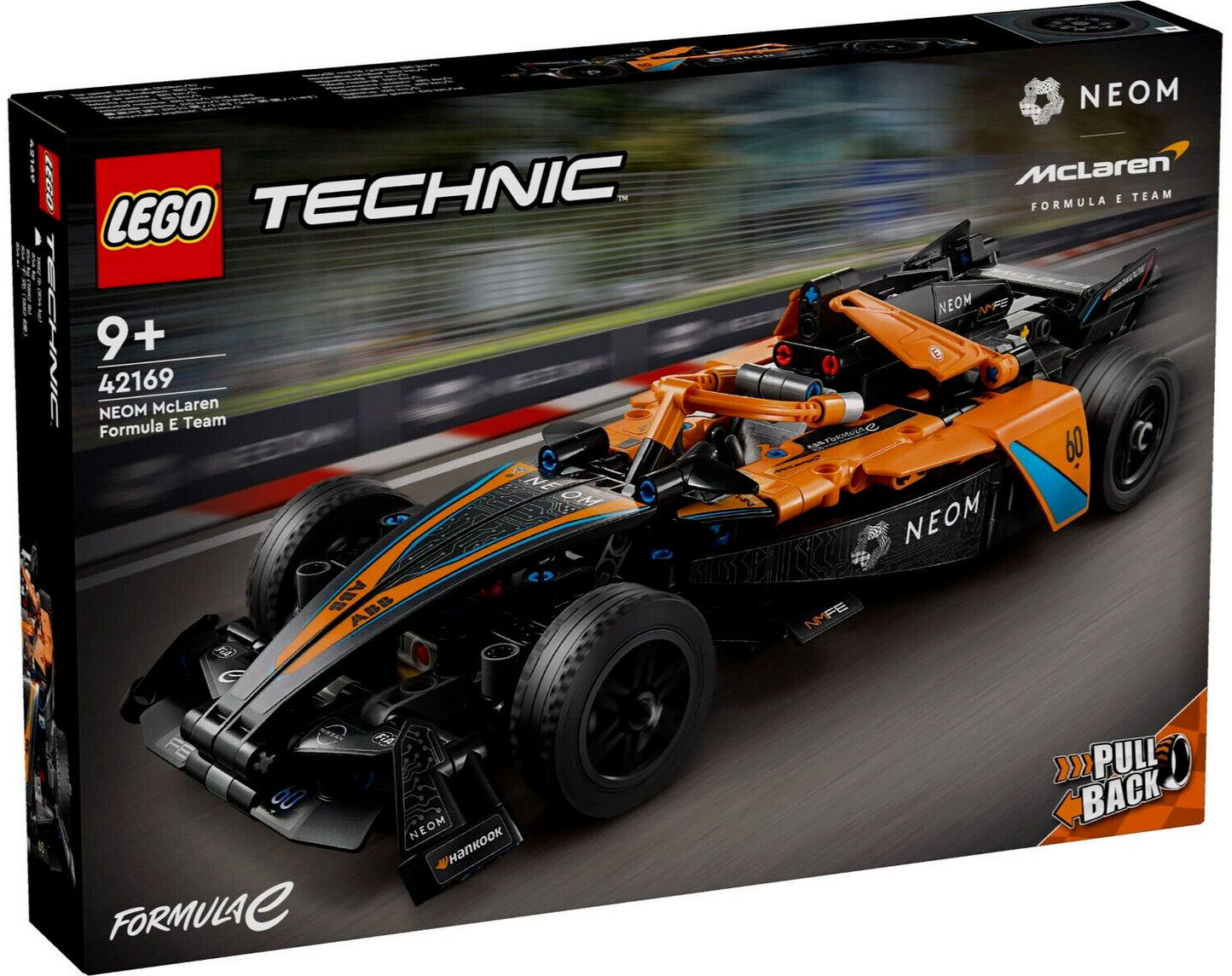 LEGO TECHNIC 42169 NEOM McLaren Formula E Race Car