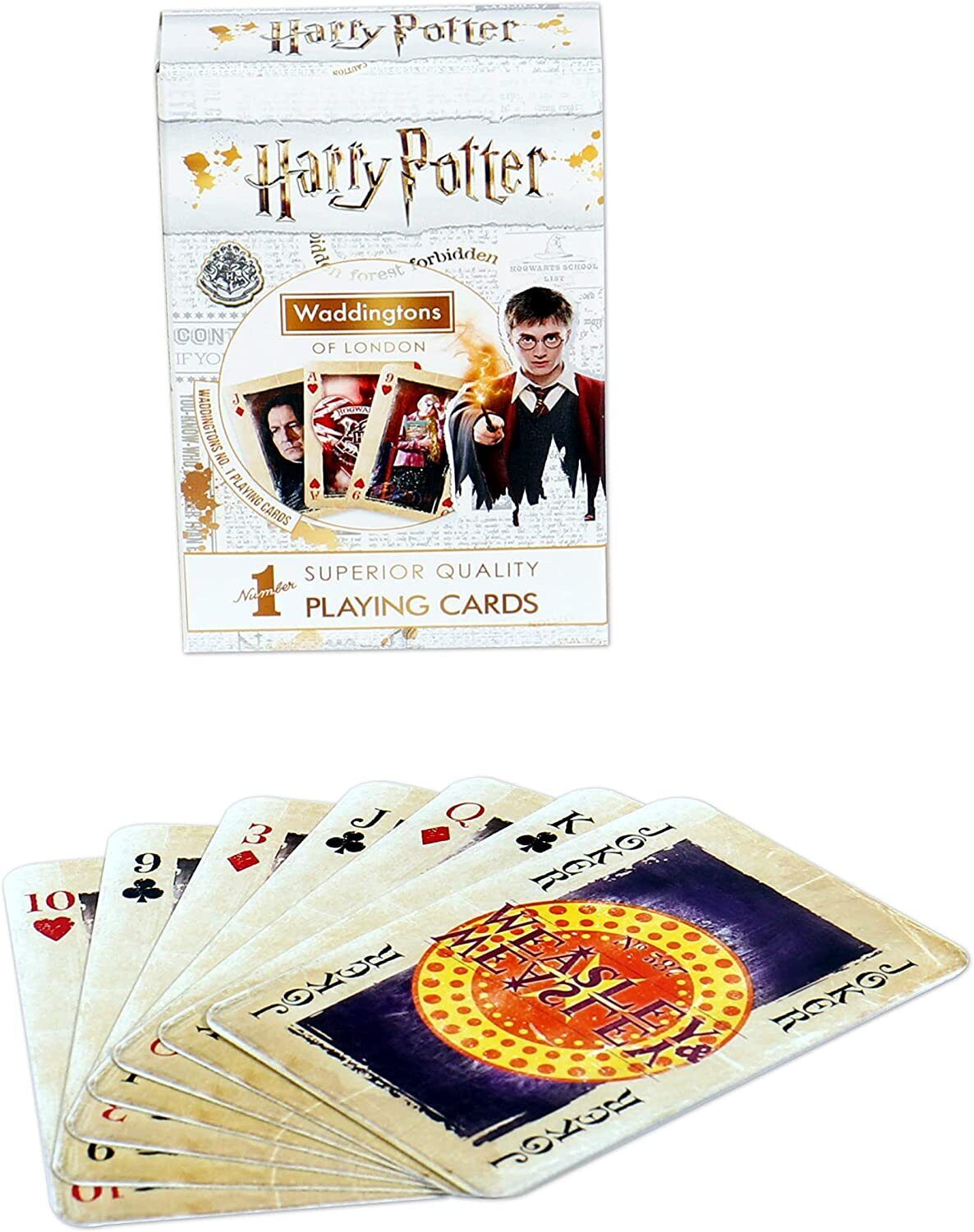 Superior Quality World of Harry Potter Playing Cards Poker Waddingtons of London