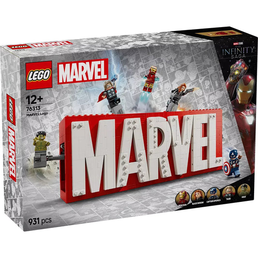 LEGO 76313 - Marvel - Marvel Logo & Minifigures - FREE SHIPPING