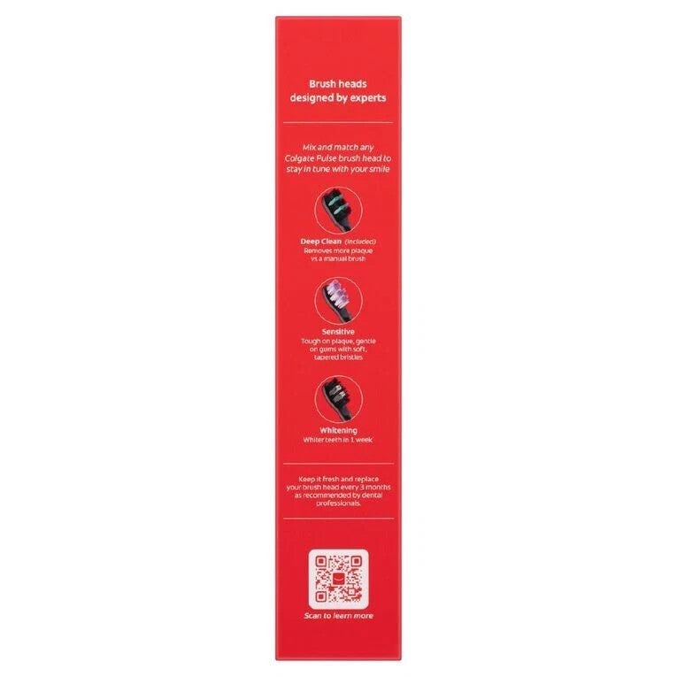 Colgate Pulse Essential Deep Clean USB Electric Toothbrush Black