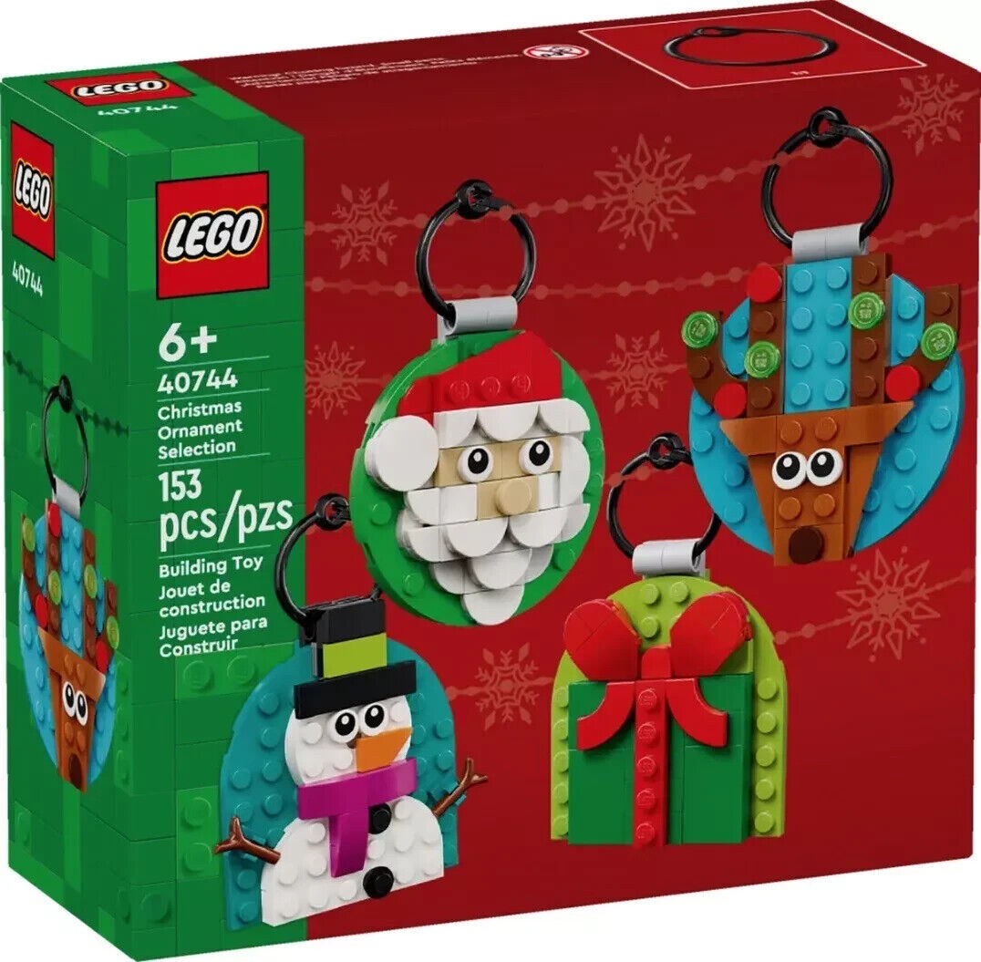 LEGO 40744 Christmas Ornament Selection - New Sealed - AU