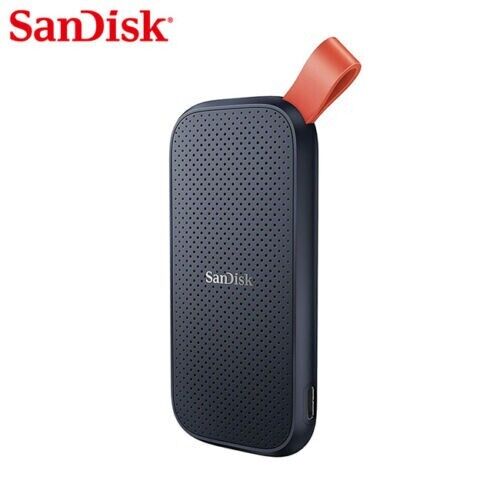Sandisk 1TB Portable SSD E30 USB 3.2 Gen 2| Type C To A Cable SDSSDE30-1T00-G25