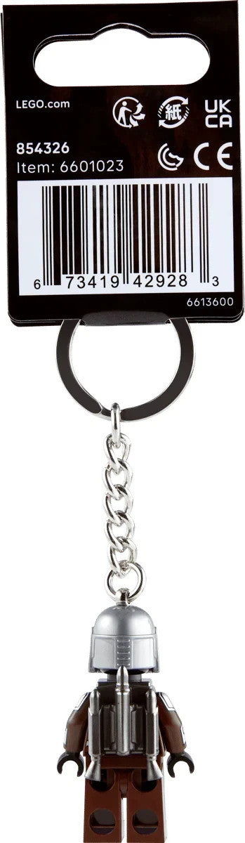 LEGO 854326 Star Wars The Mandalorian Keychain Minifigure Keyring Brand New