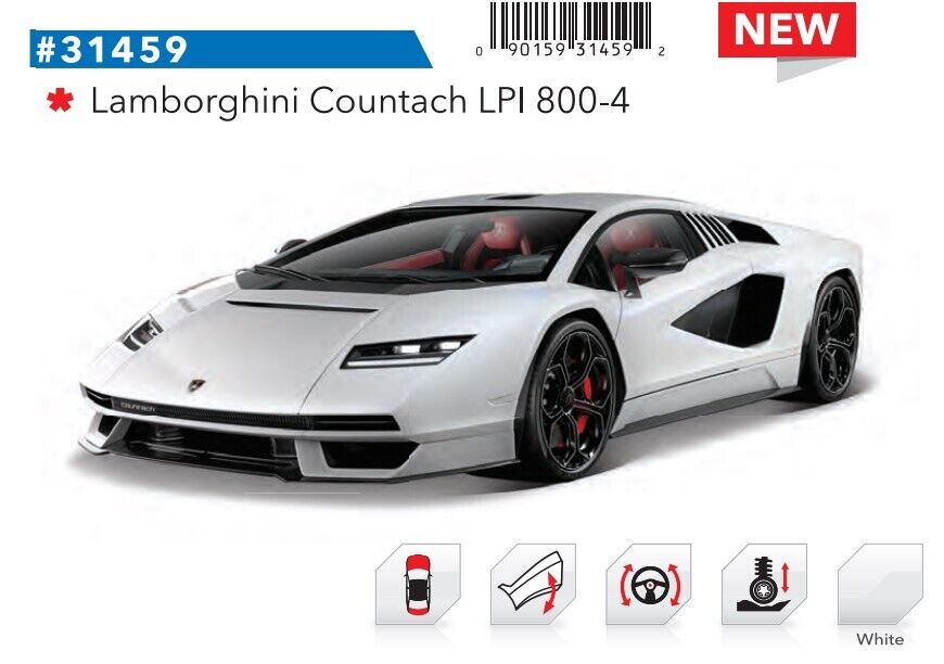 Maisto Bugatti Ford Mustang Dodge Lamborghini Gran Turismo GT Die Cast Car 1:18