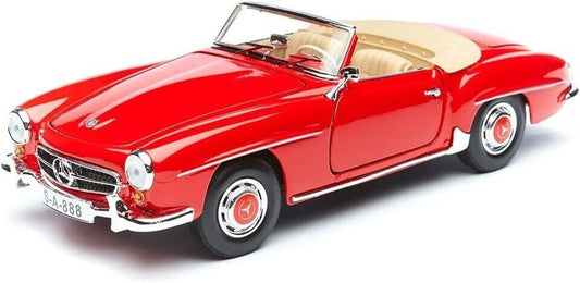 Maisto 1:18 1955 Mercedes-Benz 190SL Diecast Vehicle Display Car Red