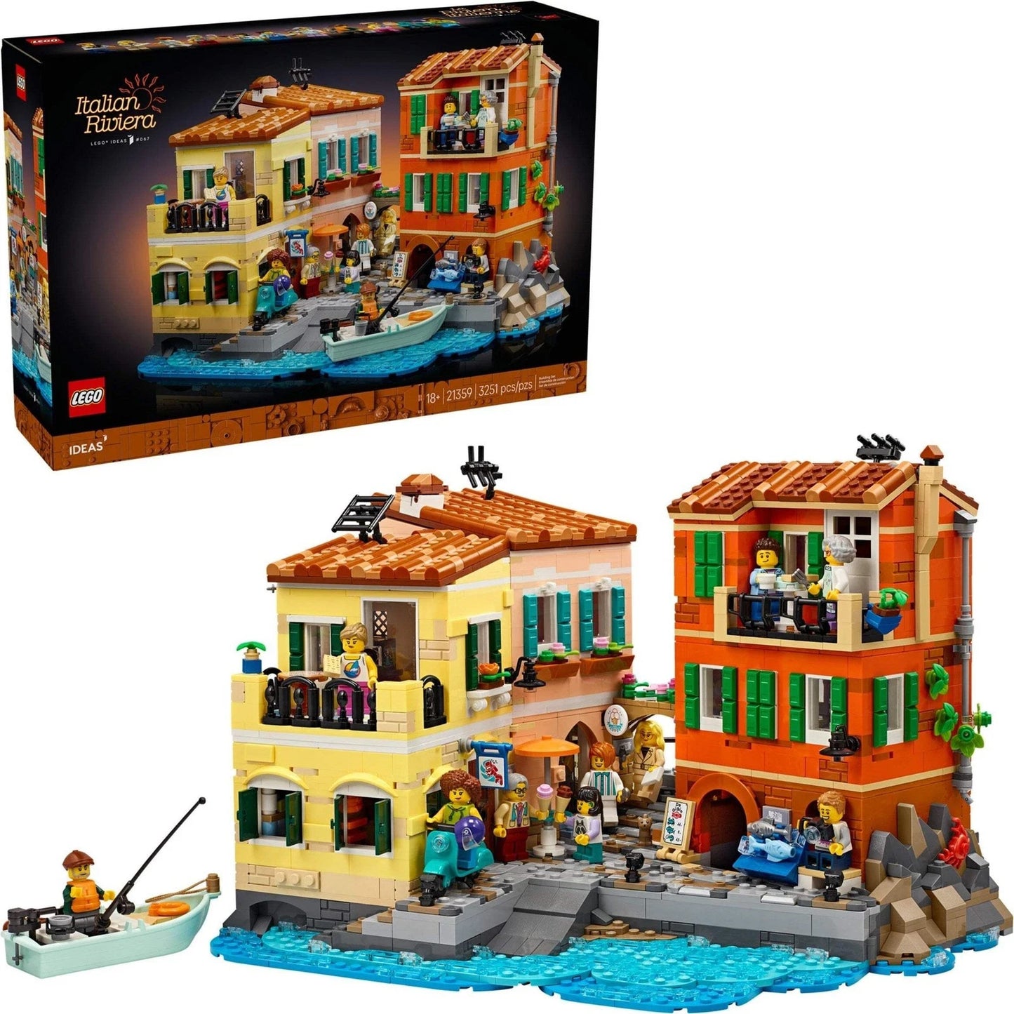 LEGO 21359 Ideas Italian Riviera Brand New