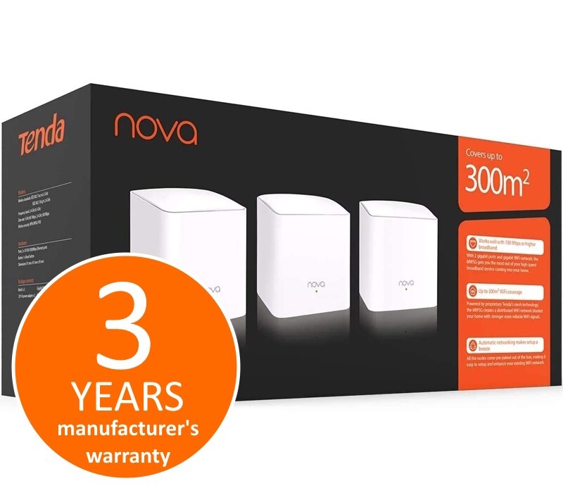Tenda Nova MW5s Home Mesh WiFi System 3PK Dual Band Gigabit Wi-Fi Router MW5 S