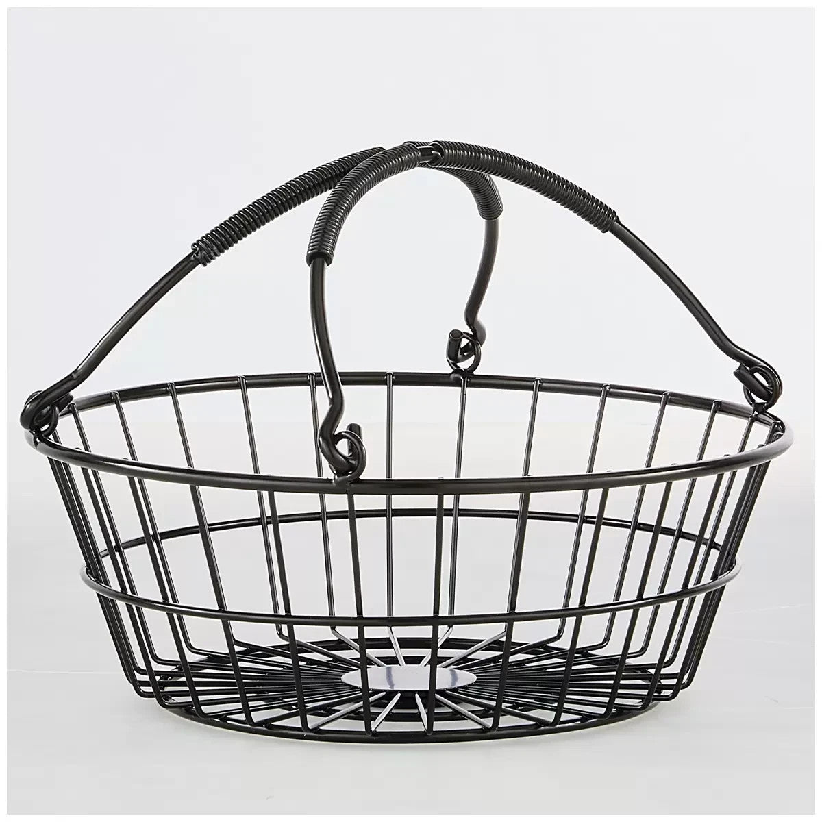Gourmet Basics Mikasa Tully Basket 2 Tier Black
