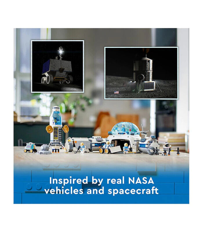 LEGO 60350 City Space Port Lunar Research Base Astronaut Brand New Sealed 