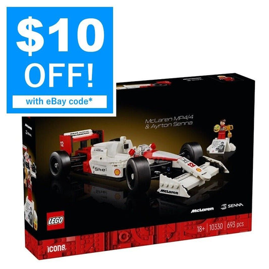 LEGO ICONS 10330 McLaren MP4/4 Ayrton Senna  BRAND NEW SEALED