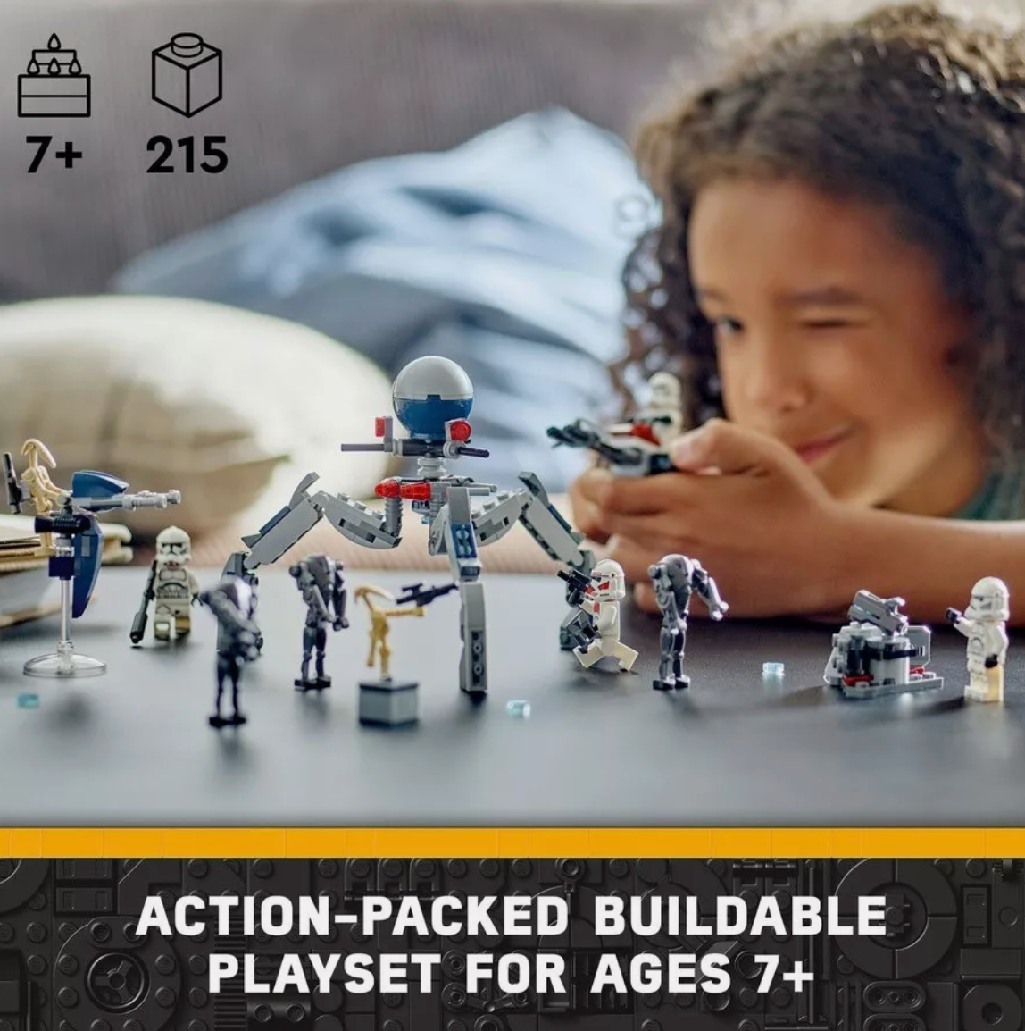 LEGO Star Wars 75372 Clone Trooper & Battle Droid Battle Pack Age 7+