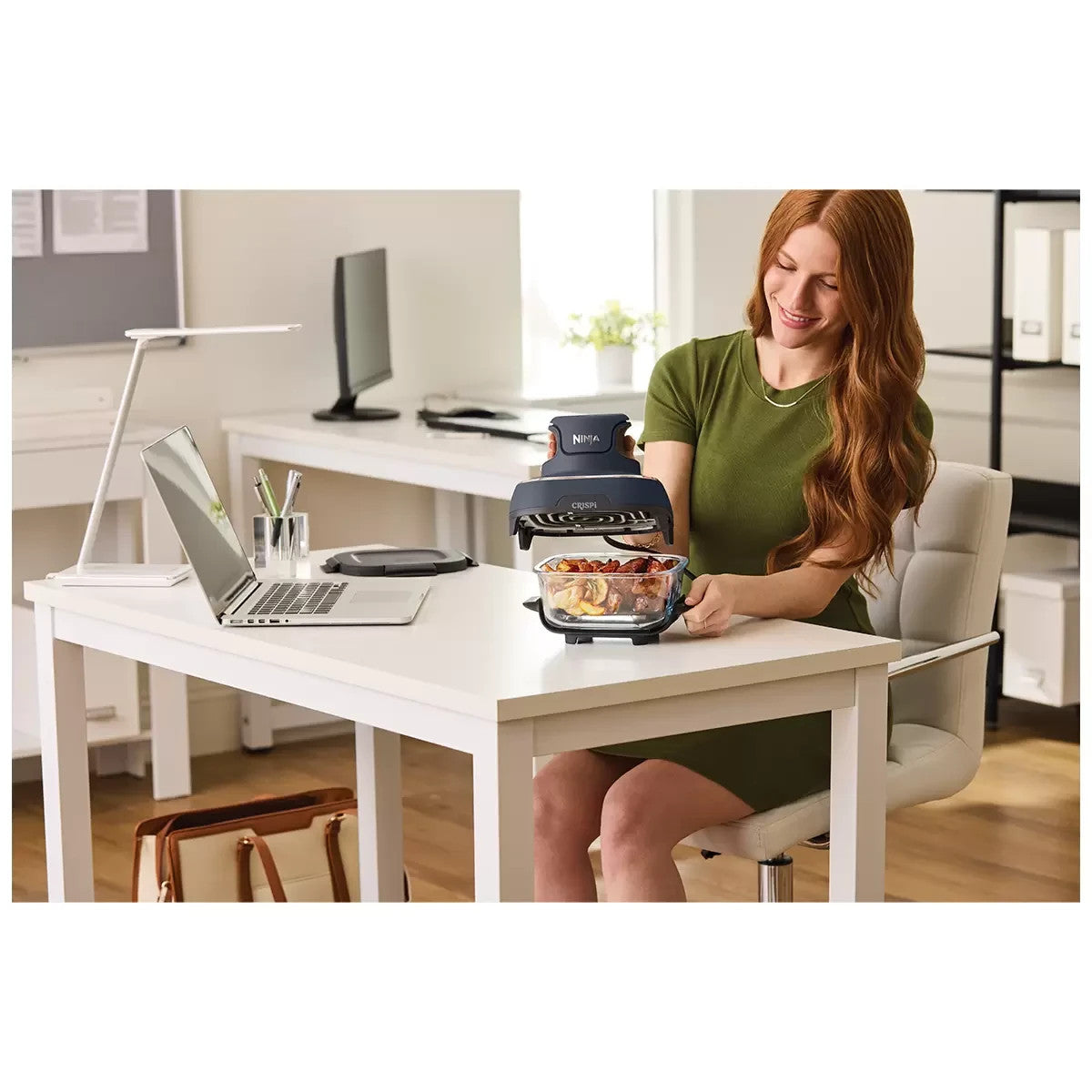 Ninja Crispi 4-in-1 Portable Glass Air Fryer