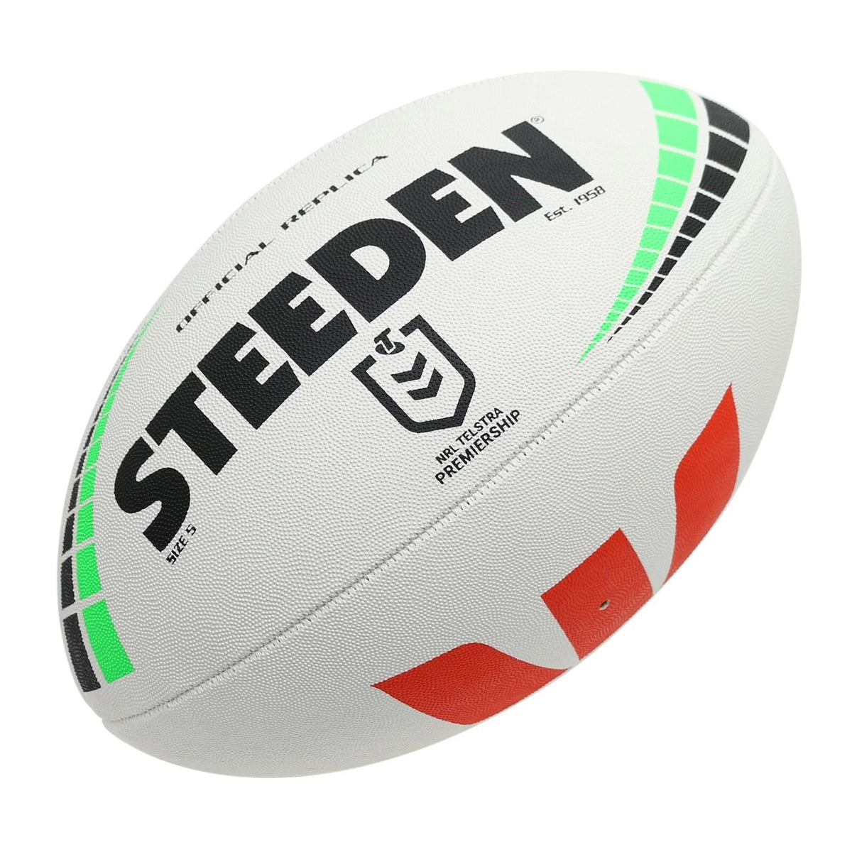 Steeden NRL Premiership Replica Rugby League Ball - Size 5