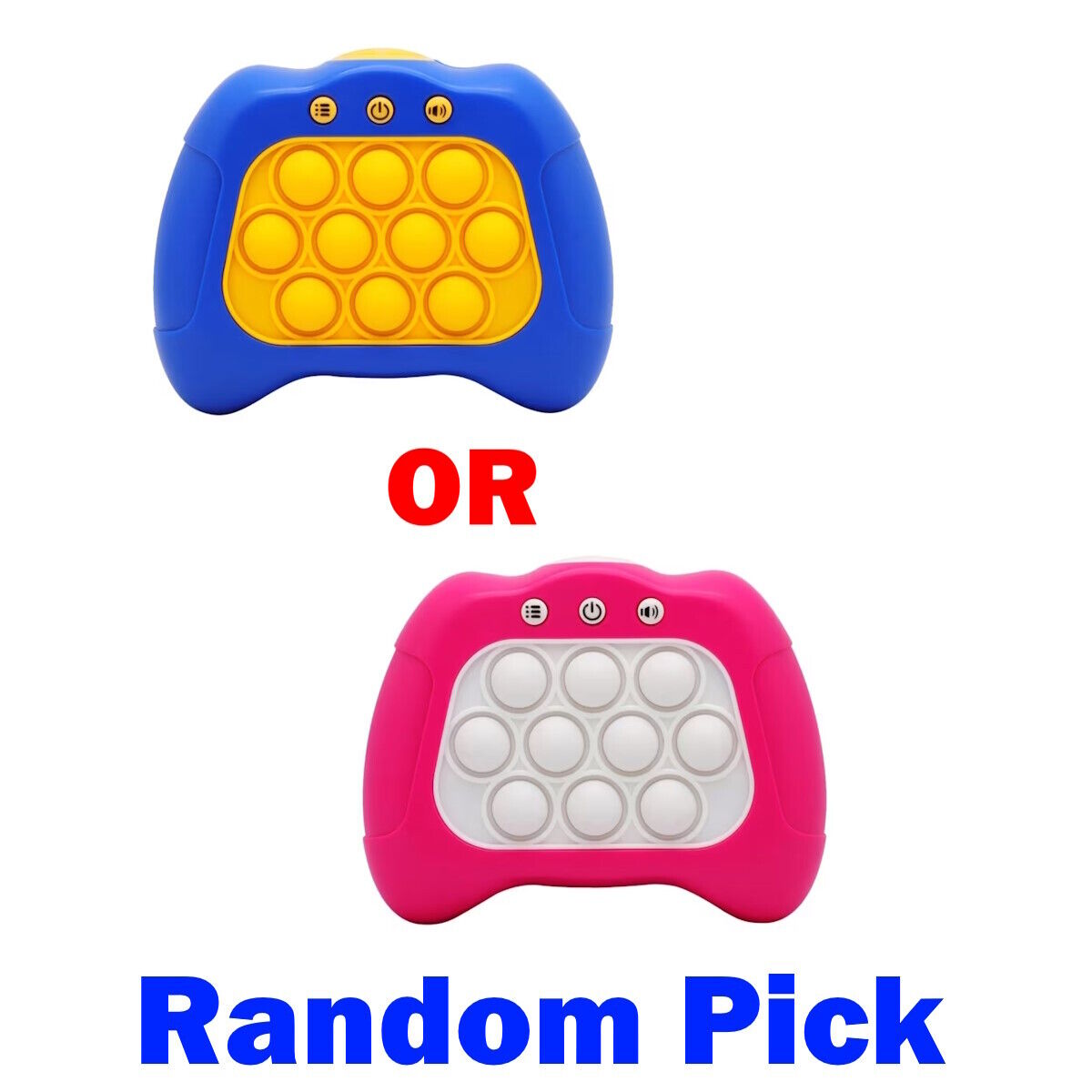 Speed Push Puzzle Game Machine Push Fidget Toy Stress Relief Quick Pop Response