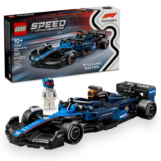 LEGO Speed Champions 77249 – Williams Racing FW46 – Formula 1 Race Car