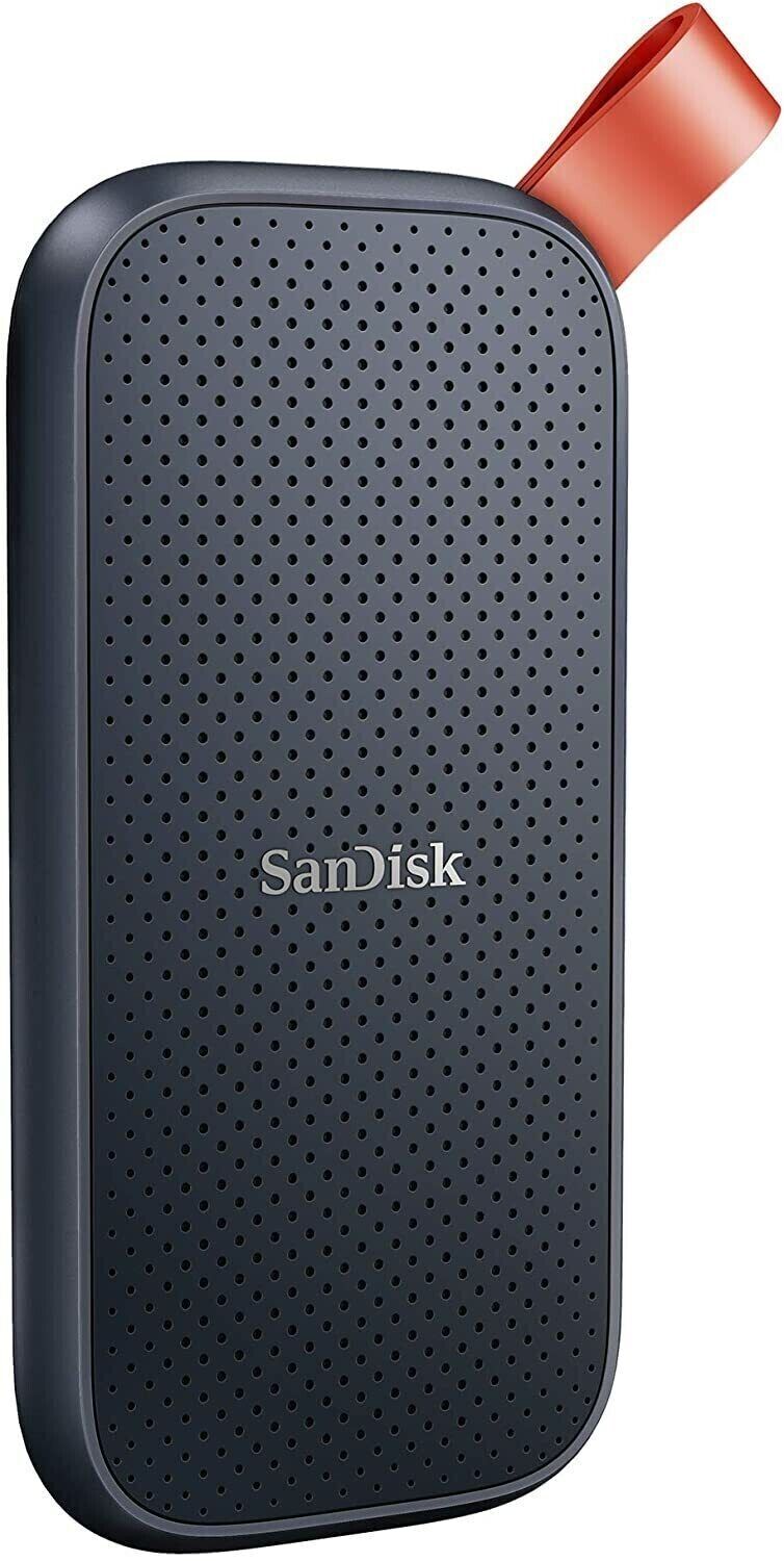 Sandisk 1TB Portable SSD E30 USB 3.2 Gen 2| Type C To A Cable SDSSDE30-1T00-G25