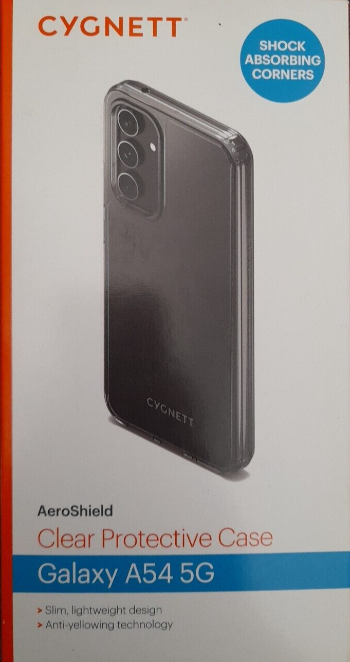 Cygnett AeroShield Clear Protective Case for Samsung Galaxy A54 5G Slim
