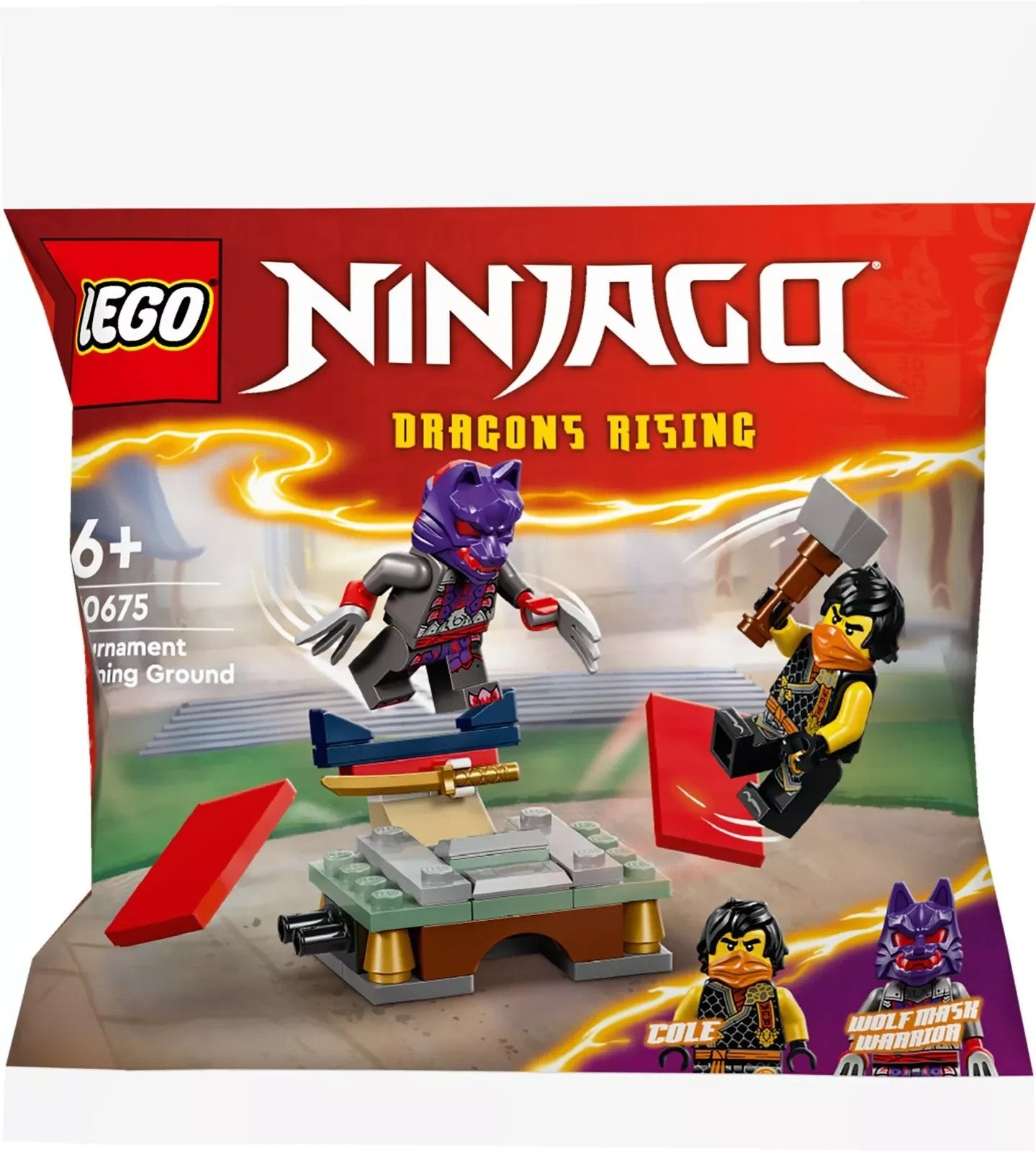 LEGO NINJAGO - TOURNAMENT TRAINING GROUND - 30675 - POLYBAG SEALED NEW