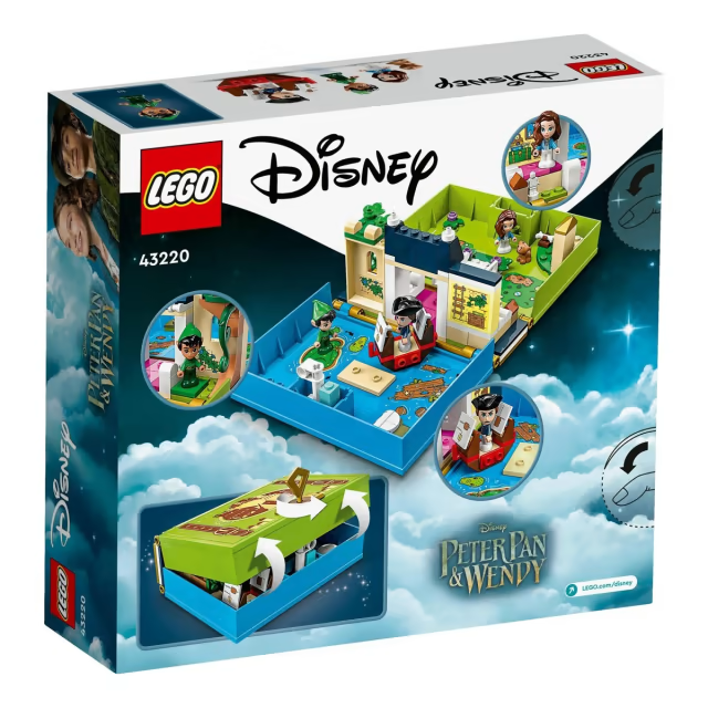 LEGO 43220 Disney Peter Pan & Wendys Storybook Adventure