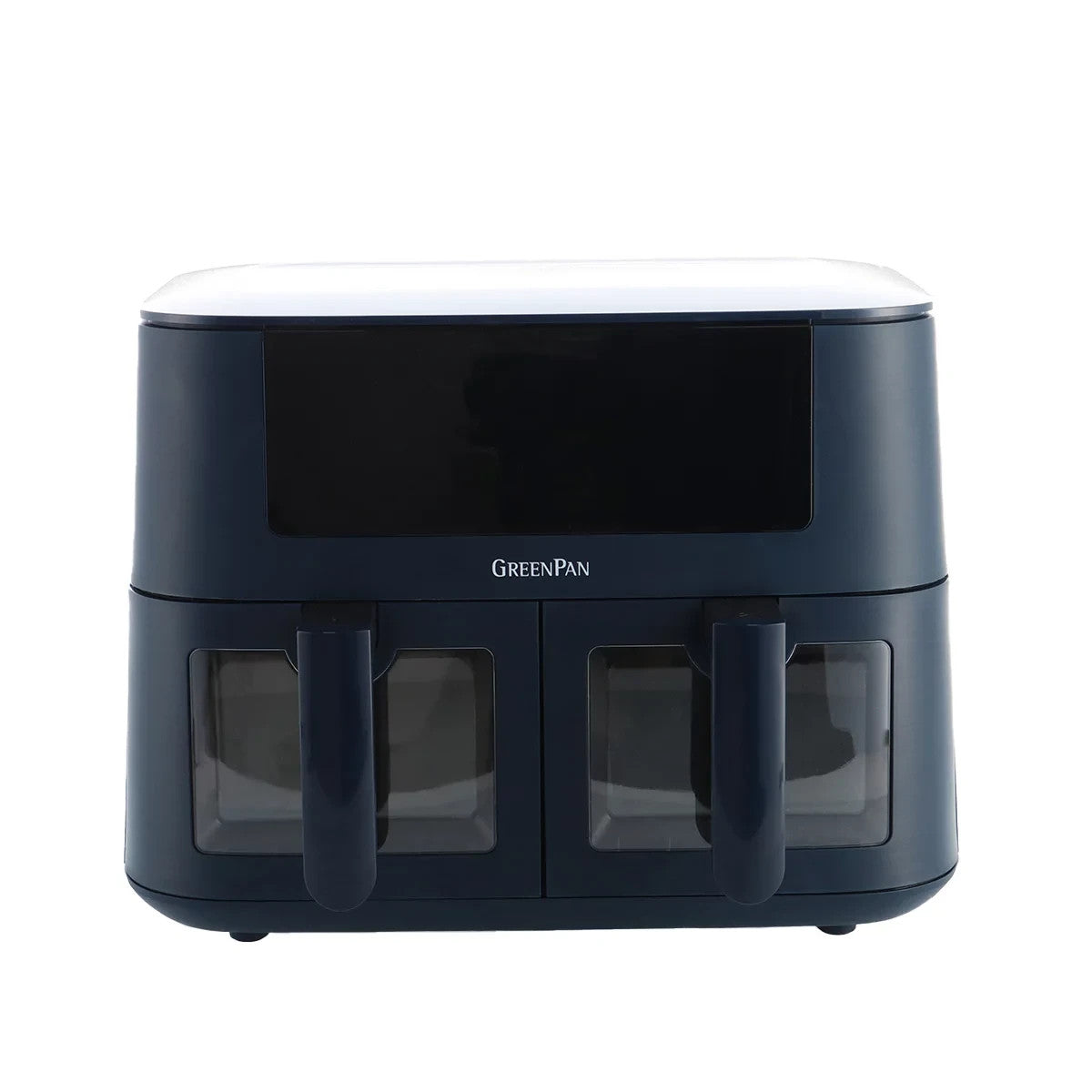 GreenPan Bistro 2 Basket Electric Airfryer 4+4L Oxford Blue CC009332-001
