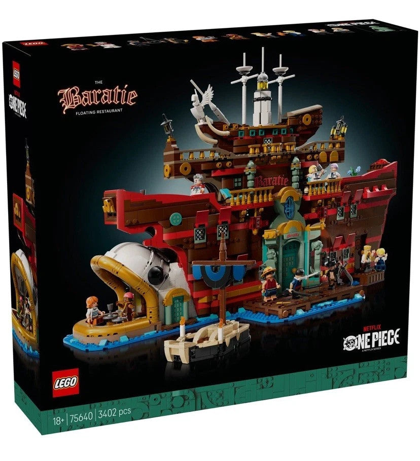 LEGO ONE PIECE 75640 The Baratie Floating Restaurant - Brand New in Box