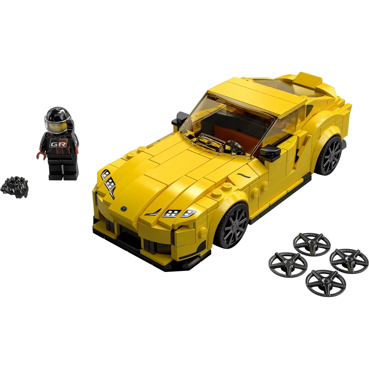 LEGO 76901 Speed Champions Toyota GR Supra Collectible Sports Car Toy For Kids