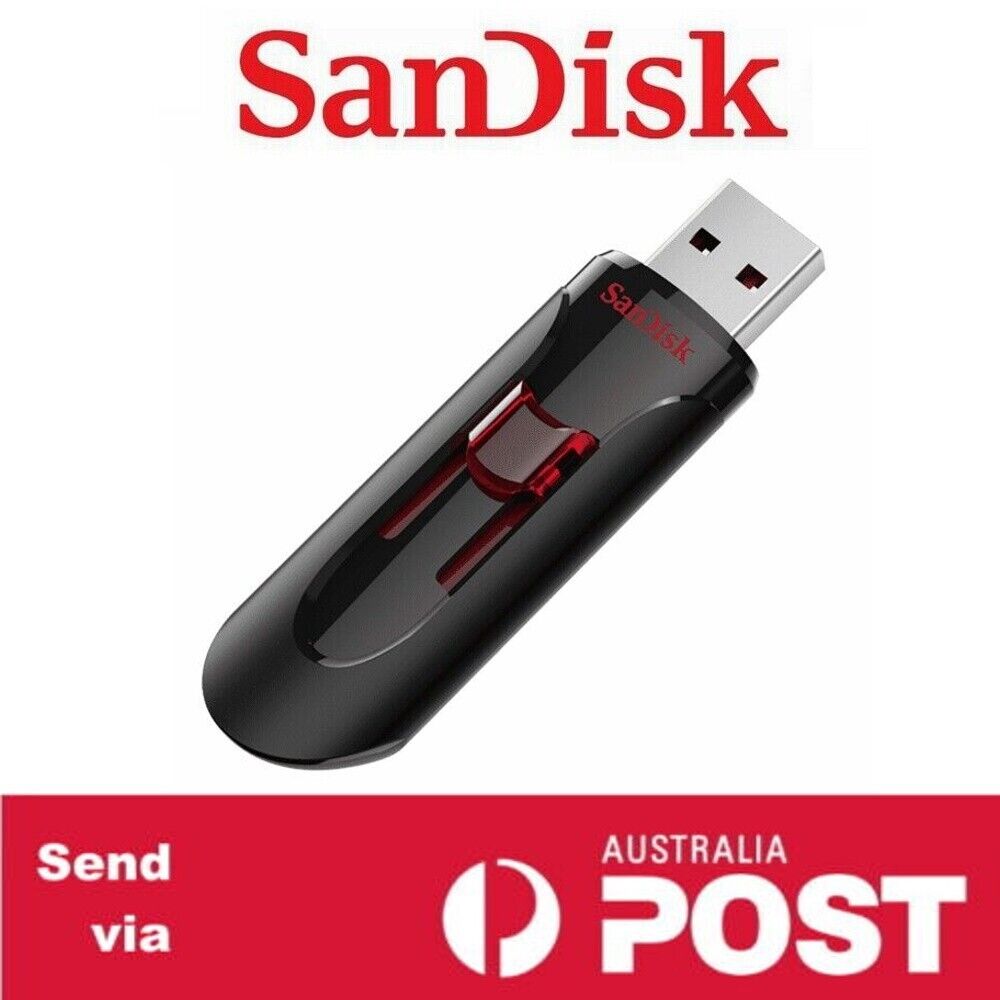 USB3.0 Flash Drive 16G 32G 64G 128G 256G SanDisk Cruzer Glide Memory Stick CZ600