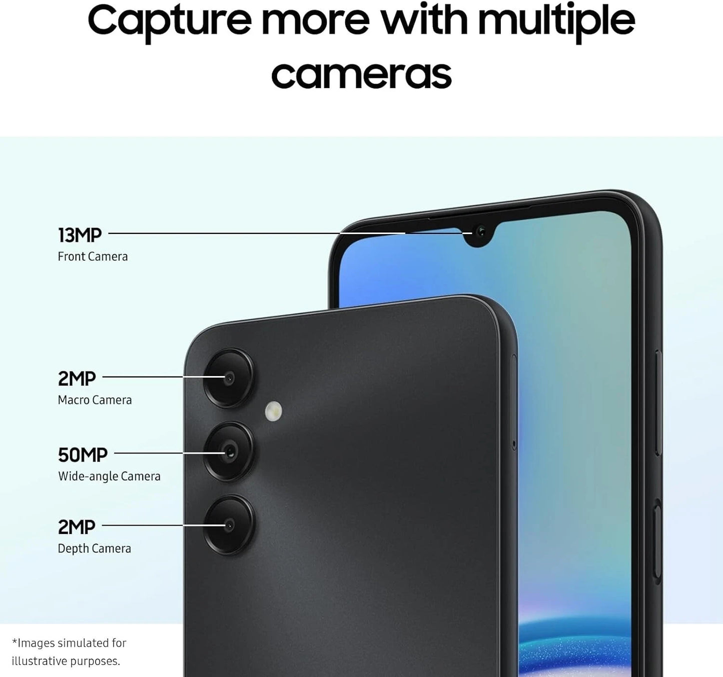 NEW Optus Samsung Galaxy A05S 4G VoLTE 6.7" 64GB/4GB 50MP Cam Android Smartphone