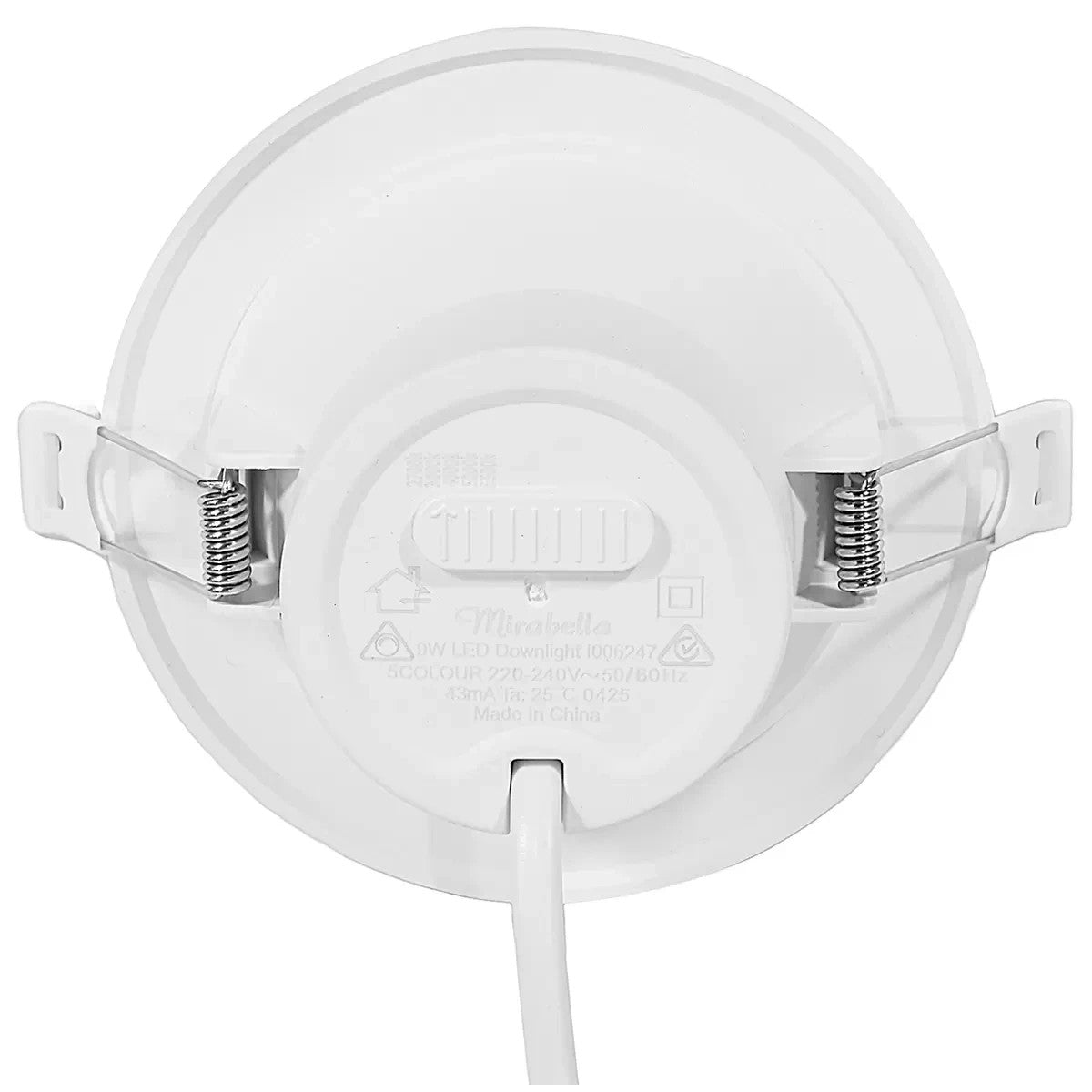 10x Mirabella 9W LED Downlights 5CCT Dimmable I006247 High Quality New