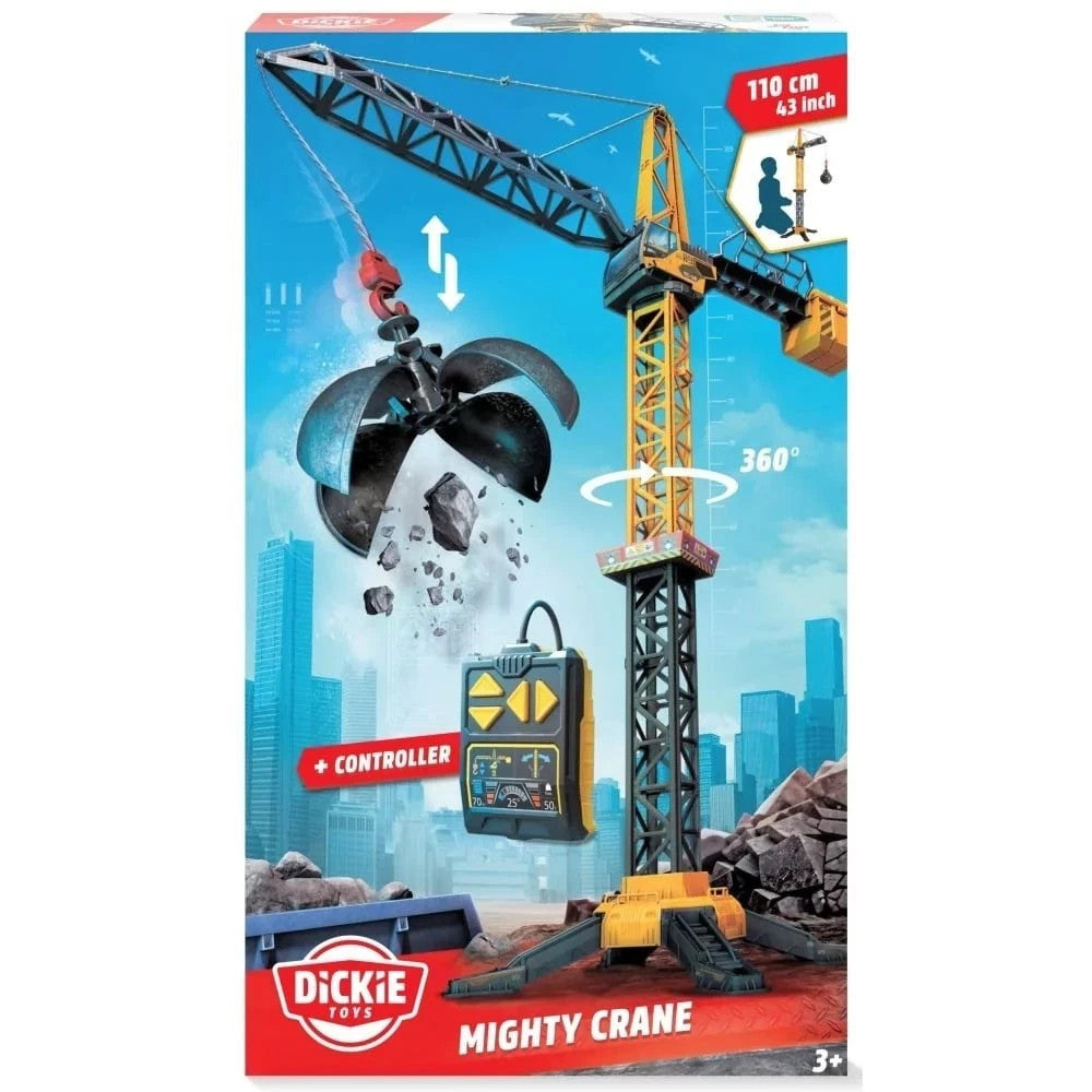 Dickie Toys Might Crane 110cm Wired Remote Controlled Crane NEW
